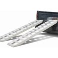 thumbnail image 3 of QinaQin 2 PC 84x15 in Aluminum Loading Ramp for Trailer, Silver, 3 of 7