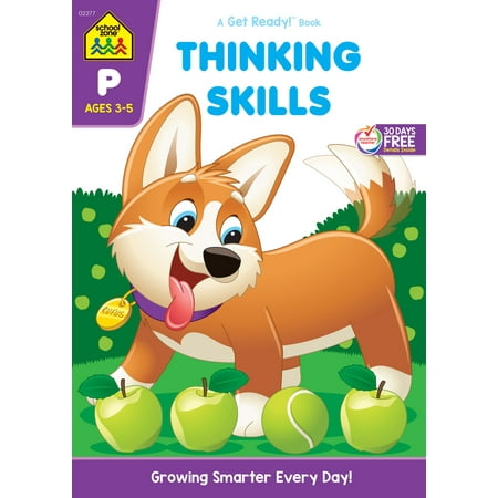 Pre-Owned School Zone Thinking Skills Workbook (Paperback) 1589473507 9781589473508