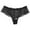 Black, variant on BYHONG Women's Sexy Lace Mid Rise Women's Underwear Hollow Out Women's T Shirt Oversized Shorts Panties&nbsp;for Women Black L