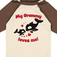 thumbnail image 4 of Inktastic My Grammy Loves Me Orca Family Boys or Girls Long Sleeve Baby Bodysuit, 4 of 5