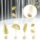 thumbnail image 4 of Adornos Metálicos Con Hojas Ligeras Para El Salón, La Vitrina De Vinos Y La Decoración Del Escritorio, 4 of 4