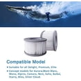 thumbnail image 4 of WuYan 2pcs Hot Tub Filters for MSpa Inflatable Pools, Enhanced Version Filter Cartridge Pump Fit for MSPA All Current Hot Tubs, 4 of 5