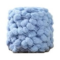 thumbnail image 2 of Fwttom Bobble Yarn for Crocheting, Colorful Hand Knitting Pompom Yarn, Soft Cotton Yarn for Crocheting Blankets, Bags & Scarves, 1 Skein (100g), 2 of 6