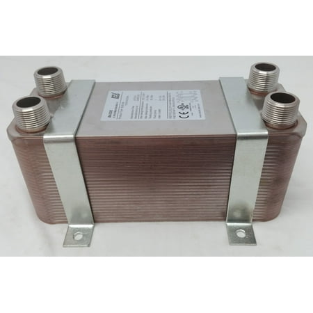 - 40 Plate Water to Water Brazed Plate Heat Exchanger 1