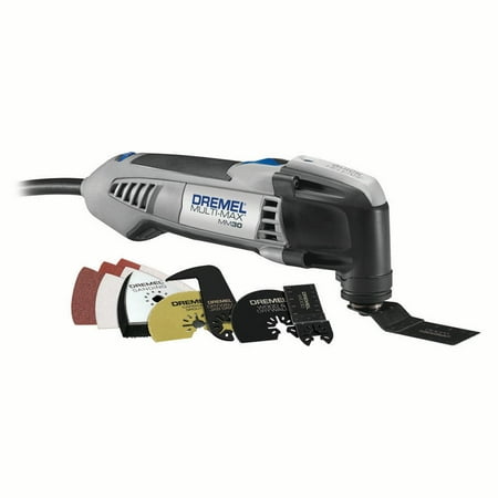 Dremel MM30-04 Multi-Max 3.3 Amp Corded Variable Speed Oscillating Tool Kit with 10 Accessories and Carrying