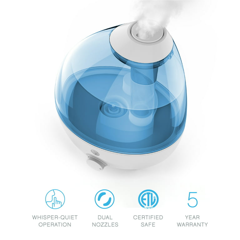 Pure Enrichment MistAire Ultrasonic Cool Mist Humidifier - Quiet