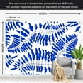 thumbnail image 3 of Botanical Wallpaper Wall Mural - Blue Fern, 3 of 5