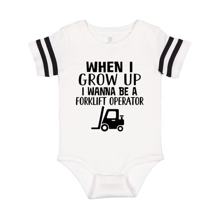 

Inktastic Future Forklift Operator Gift Baby Boy or Baby Girl Bodysuit