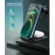 thumbnail image 4 of Estación de carga inalámbrica 3 en 1, estación de carga rápida mejorada 2025 para iPhone 16 15 14 13 12 Pro Max Plus, soporte de carga para Apple Watch 10 9 8 7 6 5 4 3 2 SE, Airpods 4 3 2 Pro (Negro), 4 of 5
