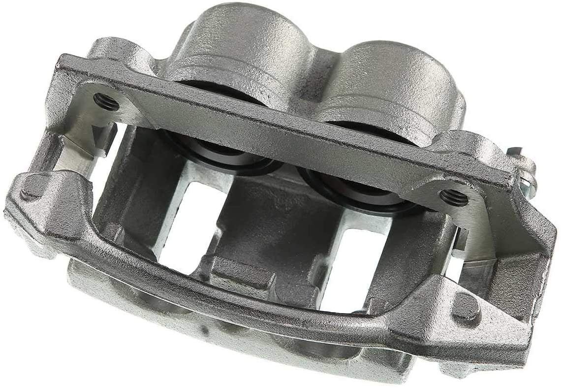A-Premium Disc Brake Caliper Assembly with Bracket Compatible with Ford F-150 Lobo Lincoln Blackwood Front Left Driver Side 