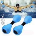thumbnail image 5 of 1Pair Aquatic Exercise Dumbells Water Aerobic Exercise Foam Dumbbell Pool Resistance for Adults Kids Beginners Water Exercises Device for Weight Loss for Water Aerobics, 5 of 8
