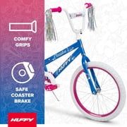 Huffy 20 Sea Star Kids Bike, Fits Riders 44 - 56, Blue/Pink, Youth, Girls
