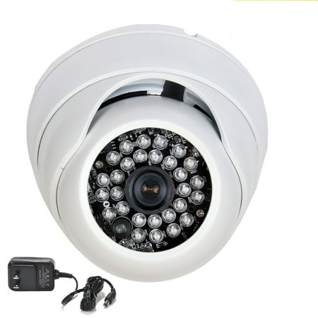 VideoSecu Day Night Vision Built-in 1/3" Sony Effio CCD IR Dome Security Camera 700TVL Vandal Proof Wide View Angle aj7