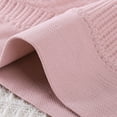 thumbnail image 4 of Fashion SMihono Women's Cozy Ribbed Everyday Bras Comfort Revolution Easylite Wireless T-Shirt Bra, Pullover Wirefree T-Shirt Bra Pink Free Size, 4 of 7
