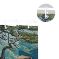 thumbnail image 5 of Yayeee Shower Curtain with Hooks 72"x72" Waterproof Fabric Bathroom Hanging Decor, Yellow Tree, 5 of 5