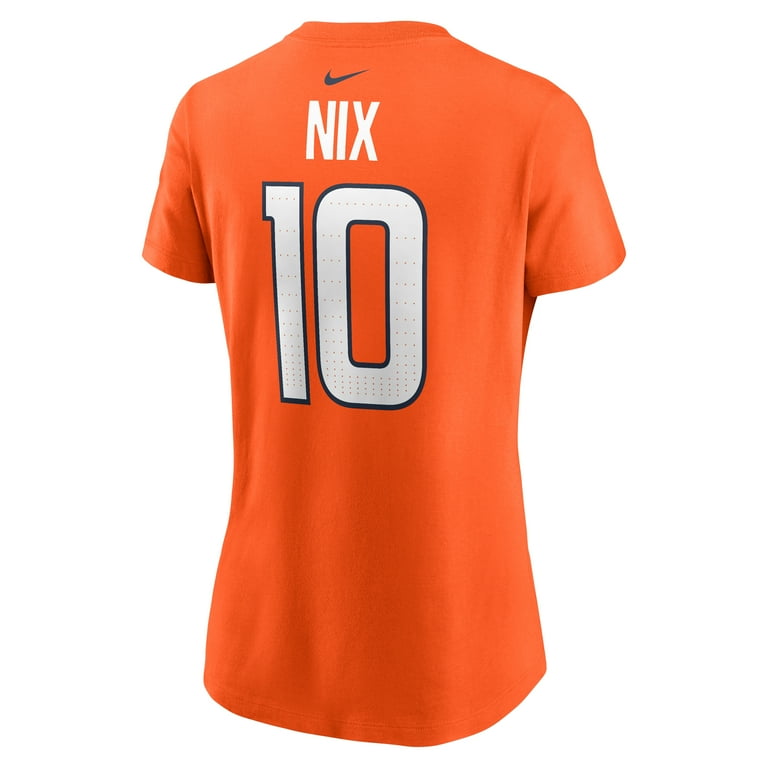 売れ筋商品|||ナイキ カットソー トップス レディース Women's Bo Nix Orange Denver Broncos 2024 NFL Draft First Round Pick Name Number T-Shirt Orange Women's Nike Bo Nix Orange Denver Broncos Name & Number T