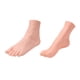 thumbnail image 1 of 2 Piezas de Zapatos de Pie de Maniquí Suaves para Mostrar Falsificaciones, 1 of 9