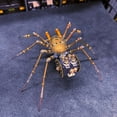 thumbnail image 4 of 3D Metal Puzzle for Adults, 186Pcs 3D DIY Steampunk Mechanical Human-Faced Hunting Spider Model Kits, Creative Art Ornament for Home & Office, 4 of 5