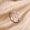 White Gold Color, variant on Womens Adjustable Copper Ring With Sparkling Zircon Stones Leaf Twig Design Jewelry Gift For Women Fashion For