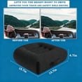 thumbnail image 2 of Car Booster Seat Cushion, Chair Cushions, Comfort Seat Cushion Pillow for Office Chair/Car Seat, Butt, Tailbone, Back, Coccyx, Short People Adult Booster Chair Cushions Relief Pad, 2 of 8