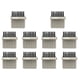 thumbnail image 1 of 10x Hearing Aid Filter / Cerumen Filter For Hearing Aids 1.3 Mm Diameter 8 Filters Per Pack For Reso, 1 of 5