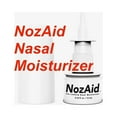 NozAid Nasal Moisturizer Spray with Sesame Oil, .34 oz, Pathogen Barrier, Dry Nose Relief
