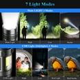 thumbnail image 5 of AMBLER LED Flashlights, 90000 Lumens Zoomable 7 Modes Rechargeable Flash Light for Outdoor Home Hiking Camping Essentials, 5 of 8