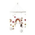 thumbnail image 3 of Móvil para cuna de bebé, campana para cama, decoración de techo, regalos navideños sencillos, juguete sensorial, juguetes Montessori para bebés, niños Estrella naranja y, 3 of 10