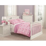 Baby Cache Montana 4-in-1 Convertible Crib in Glazed White