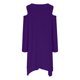 thumbnail image 5 of mfyjkho Vestidos para mujer, Vestido elegante de corte A con mangas largas y hombros descubiertos de color liso para mujer, talla grande Vestidos de playa para mujer xl, 5 of 9
