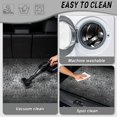 thumbnail image 5 of POLERO All Weather Trunk Liner Duty Rear Trunk Line, Stylish for Travel, Black Spider Web Pattern 29" x 39", 5 of 7
