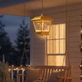 thumbnail image 3 of Northlight 17.75" Lighted Musical Snowing Angel Hanging Christmas Street Lamp, 3 of 3