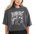 thumbnail image 2 of Thinking of You Voodoo Doll Shirt for Women and Teens Funny Witchy Halloween Tee Pepper Shirt Adult Large, 2 of 4