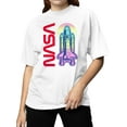 thumbnail image 2 of Officially Licensed Nasa Retro Space Shuttle Graphic Women's T-shirt, 2 of 3