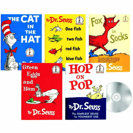 Childcraft - 203002 Dr. Seuss Read-Along Set, 5 Books and 5 CDs ...