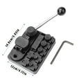 thumbnail image 2 of Wench Set Toolbox Lights Small Screw Driver Set for Apartment The Oink Stuff Ring Screw Driver Metal Wire Bending Set With Different Size Dies Jewelry Making Processing Tool For Flat Round, 2 of 3