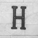 thumbnail image 4 of Letrero de casa de hierro fundido con letras de Metal placa de puerta decoración de pared de cafetería DIY, 4 of 5