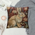 thumbnail image 2 of Chilfamy Pillow Cover,Medieval Rabbit I French Modern Throw Pillow Case Modern Cushion Cover Square Pillowcase Decoration for Sofa Bed Chair Car  White, 2 of 5