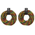 thumbnail image 1 of Airhead 4 Rider Towable Tube 60 Foot Tow Rope Boat Lake (2 Pack), 1 of 6