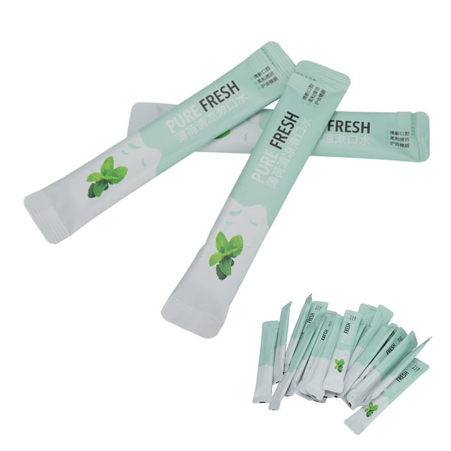 Enjuague Bucal, Extracto De Planta De Enjuague Bucal Para El Cuidado Bucal, 20 Piezas, Refrescante Para El Aliento, Para Viajes A Casa, Para La Vida Diaria, Para Hombres Y