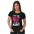 thumbnail image 4 of Aunt Cute Funny Cool Crazy Auntie Women's Plus Size Shirt Brisco Brands 2X, 4 of 5