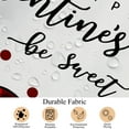 thumbnail image 6 of MIZHONA Valentine's Day Shower Curtains Soft Touch Heart Polyester,47"W x 64"L Washable, 6 of 6
