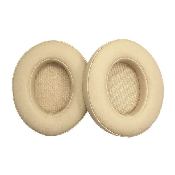 Bearachild 1 par de almohadillas para auriculares, almohadillas para auriculares, almohadillas para auriculares, orejera de malla, protección Relojes inteligentes champán