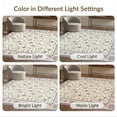 thumbnail image 7 of ODIKA 5'x7' Washable Area Rug Bathtub Sprigs Vintage Bird Border Backing Shower Purple for Small Living Room, Bedroom, Easy Care, Non-Shedding, Pet Friendly, 7 of 7
