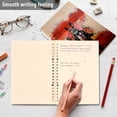 thumbnail image 5 of Rabbit in Suit Ring Binder Notebook Journey Note Diary College Ruled Spiral Notebook Study Loose Leaf Paper A5 60 Pages, 5 of 8