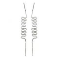 thumbnail image 1 of 1 Pair Women Girls Threader Dangle earrings Threader drop Earrings Wedding Jewelry Chain Bar Threader Drop Earrings, 1 of 9