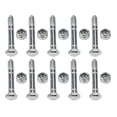 thumbnail image 4 of Mosiee Set Of 10 Shear Pins And Lock Nuts For Ariens 510015 51001500 And For Snapper 13865 709155 Compatible With Multiple Models, 4 of 9