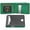 Carbon green wallet with RFID, variant on VTLASK Men's Ultra-thin RFID Anti-theft Leather Wallet with 11 Card Slots & Large Capacity Green Travel Wallet for  wallet men green card holders travel chocolate purse     wallet mens wallet wallet