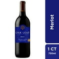thumbnail image 2 of Oak Leaf Vineyards Merlot Red Wine, 750 ml Bottle, 12.5% ABV, 2 of 9