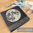 thumbnail image 4 of FORMRS 3 Ring Photo Album 4"x6" Self Adhesive Large Capacity PU Leather Cover, Beige Moon, 4 of 8